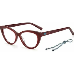 Missoni Women's Acetate Cat Eye Eyeglass Frame MMI 0076 LHF - Burgundy (52/15/140)