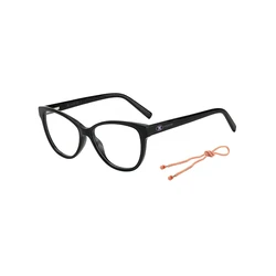 Missoni Women's Acetate Cat Eye Eyeglass Frame Black MMI 0075 807