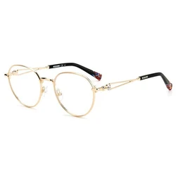 Missoni MIS 0077 J5G Eyeglasses Frame - Metal, Gold, Size 49/18/140