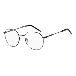 Hugo Boss Unisex Eyeglass Frame HG 1186 807 — Black Metal Frame, Size 52/19/140