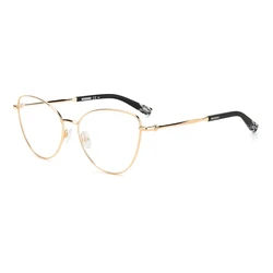 Missoni Women's Metal Cat Eye Eyeglasses Frame Rose Gold MIS 0097 000