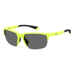 Polaroid Men's Sunglasses PLD7041/S YDV/M9 – Yellow Acetate Frame, Black Polarized Lens