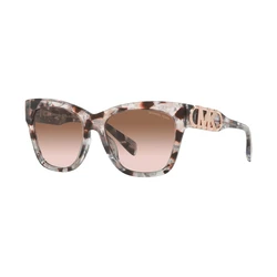 Michael Kors Empire Square Women's Sunglasses - Brown Tortoise Acetate Frame, Brown Gradient Lens - MK2182U 334513
