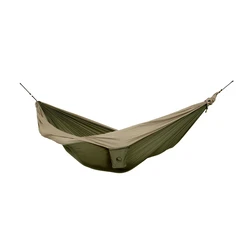 Ticket To The Moon Original Double Parachute Fabric Hammock Army Green / Brown 320x200 cm (TMO2408)