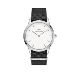 Daniel Wellington Men's Watch 40mm Quartz Black Dial Black NATO Strap DW00100677