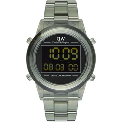 Daniel Wellington Digital Men's Watch 42mm Battery Chronograph with Green Resin Strap DW00100768