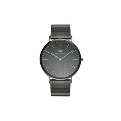 Daniel Wellington Men's Quartz Watch 40mm Black Metal Bracelet Green Dial DW00100776