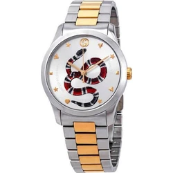 Gucci Women's Watch 38mm YA1264075 - Silver Stainless Steel Quartz