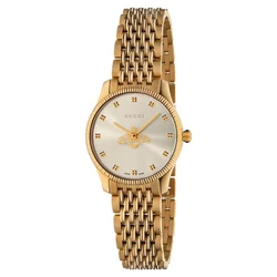 Gucci Women's Watch YA1265021 - 29mm Gold Stainless Steel Bracelet Quartz