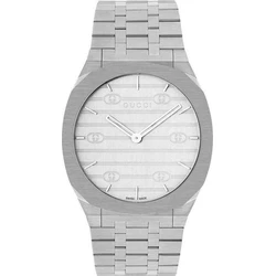 Gucci Men's Watch 38mm Quartz Silver Stainless Steel Bracelet YA163407