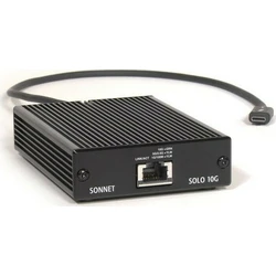 Sonnet Solo 10G Thunderbolt 3 σε 10Gb Base-T Ethernet προσαρμογέας (RJ45)