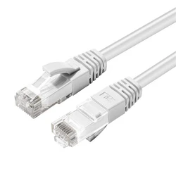 Microconnect U/UTP Cat6 (Gigabit) Ethernet Patch Cable 0.5m White (UTP6005W)