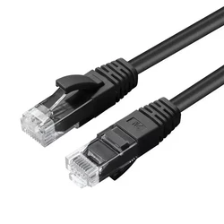 Microconnect U/UTP Cat.6 (Gigabit) Καλώδιο Δικτύου Ethernet 7m Μαύρο UTP607S