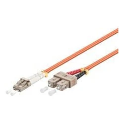 Microconnect Καλώδιο Οπτικής Ίνας LC/UPC - SC/UPC 3m Πορτοκαλί LSZH FIB420003