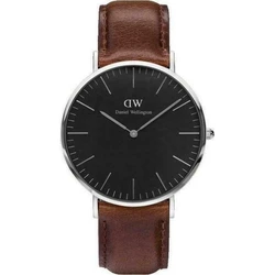 Daniel Wellington Classic Bristol Men's Watch 40mm Quartz Brown Leather Strap DW00100131