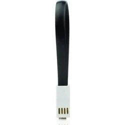 Veho Flat USB 2.0 to micro USB Cable Black 0.2 m - VCL-001-M-20CM