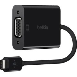 Belkin Μετατροπέας USB-C αρσενικό σε VGA θηλυκό F2CU037BTBLK