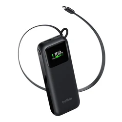Belkin UltraCharge Power Bank 11000mAh 60W με 2 Θύρες USB-C Μαύρο