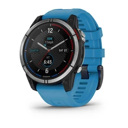 Garmin Quatix 7 Stainless Steel 47mm Αδιάβροχο Smartwatch με Παλμογράφο (Marine) ⌚