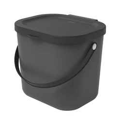 Rotho Babydesign Albula Κάδος Απορριμμάτων Πλαστικός 6 L - Ανθρακί