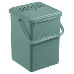 9L Compost Bucket with Carbon Filter, Bio Mistletoe Green