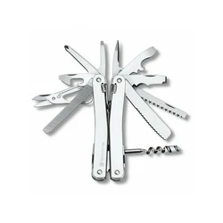 Victorinox Swiss Tool Spirit X Plus Πολυεργαλείο 36 Λειτουργιών με Δερμάτινη Θήκη (Ratchet)