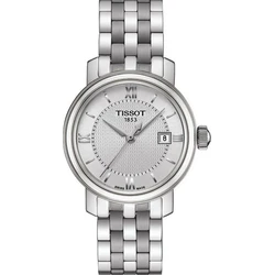 Tissot Γυναικείο Ρολόι 29mm Μπαταρίας Ασημί Μεταλλικό Μπρασελέ T097.010.11.038.00