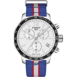Tissot Quickster Chronograph NBA Detroit Pistons Ανδρικό Ρολόι 42mm T095.417.17.037.22