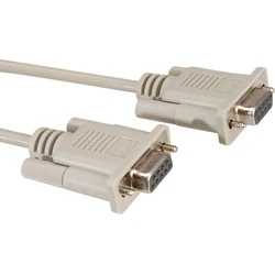 Roline RS232 9-pin female to 9-pin female (DB9) cable 1.8 m