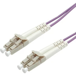 ROLINE Οπτικό Καλώδιο 50/125µm OM4 LC/LC Low-Loss, 5 m (Βιολετί)