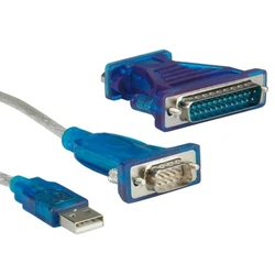 VALUE USB to Serial Converter Cable (USB A to DB9) 1.8 m