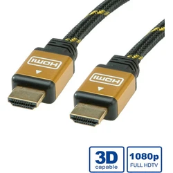 Roline HDMI Καλώδιο High Speed GOLD M - M 15 m