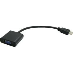 VALUE Adapter HDMI σε VGA (HDMI αρσενικό - VGA θηλυκό), 15 cm