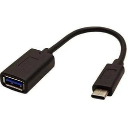 Value Μετατροπέας USB-C αρσενικό σε USB-A θηλυκό (OTG) - 15 cm
