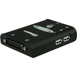 VALUE KVM Switch "Star", 1U - 2 PCs, HDMI, USB