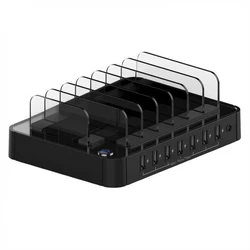 ROLINE Βάση Φόρτισης USB 7 Θύρες USB-A Μαύρο (19.07.1051-10)