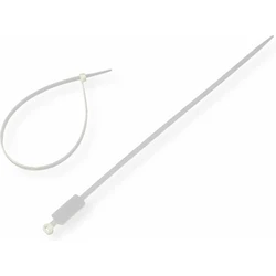 VALUE Δεματικά καλωδίων 30 cm x 4,8 mm με πεδίο σήμανσης - 100 τεμ.