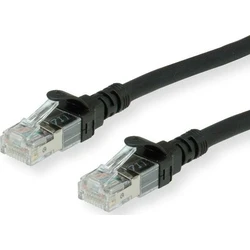 ROLINE Patch Cable Cat.6A U/UTP LSOH, 15 m, Black