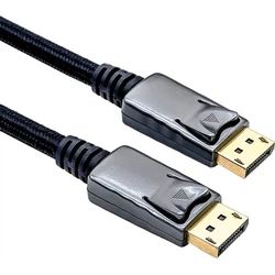 Roline καλώδιο DisplayPort DP-DP v1.2 ST-ST 3 m μαύρο-μεταλλικό