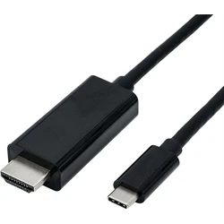 Roline Καλώδιο USB Type‑C σε HDMI, 2 μέτρα, αρσενικό σε αρσενικό