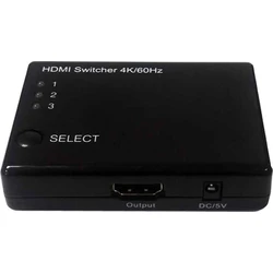 Roline 4K HDMI Switch 3-θυρών (3 σε 1)