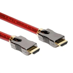 Roline Καλώδιο HDMI 8K (7680x4320) 5 μ, HDMI αρσενικό - HDMI αρσενικό, κόκκινο