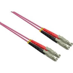 ROLINE Duplex Fiber Optic Cable 50/125µm OM4, LSH/LSH, LSOH, Violet, 2 m (SKU 21163012)