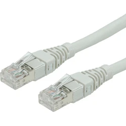 ROLINE Patchkabel Cat.6A S/FTP (PiMF), Component Level, LSOH, 10 m, γκρι