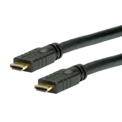 Value HDMI 2.0 Premium High Speed 4K 60Hz HDR Cable, HDMI male to HDMI male, 10 m, Black, Model 14.99.3451