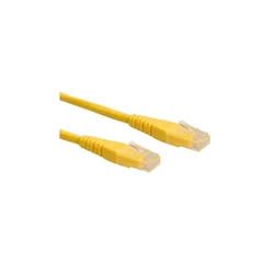 Roline U/UTP Cat.6 (Gigabit) Καλώδιο Δικτύου Ethernet 3 m Κίτρινο