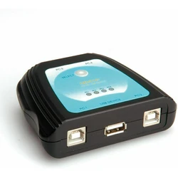 VALUE Χειροκίνητος USB 2.0 Διακόπτης Εκτυπωτή 4-θυρών