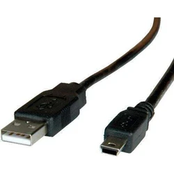 Roline USB 2.0 to Micro USB Cable 3 m Black