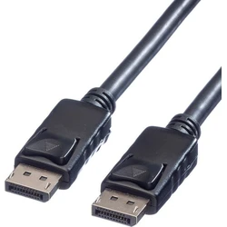 Roline Καλώδιο DisplayPort αρσενικό - DisplayPort αρσενικό 1.5 m Μαύρο (11.04.5629)