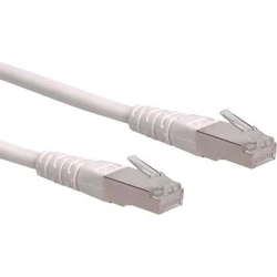 ROLINE Patch Cable Cat.6 Class E S/FTP PiMF White 10 m